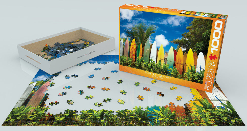 Puzzle: Scenic Photography - Surfer's Paradise Hawaii (ONLINE ORDER ONLY)