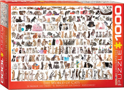 Puzzle: Animal Charts - The World of Cats (ONLINE ORDER ONLY)