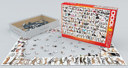 Puzzle: Animal Charts - The World of Cats (ONLINE ORDER ONLY)