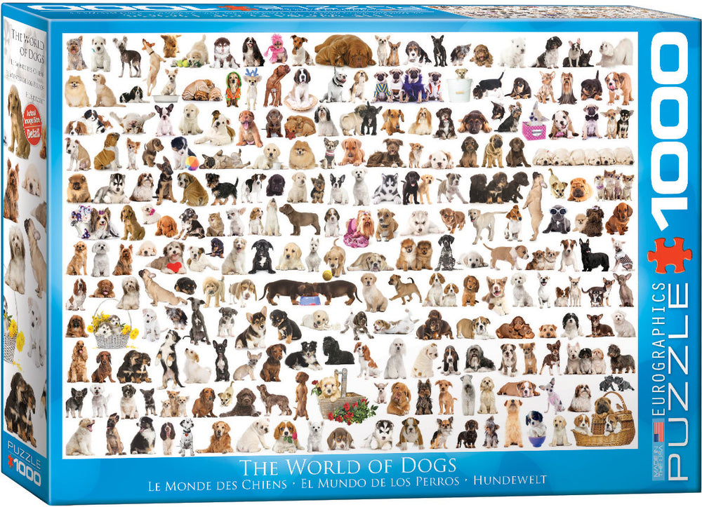Puzzle: Animal Charts - The World of Dogs (ONLINE ORDER ONLY)