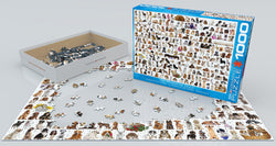Puzzle: Animal Charts - The World of Dogs (ONLINE ORDER ONLY)