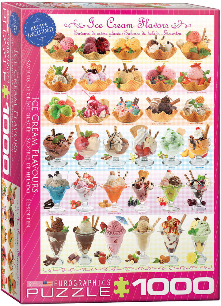 Puzzle: Delicious Puzzles - Ice Cream Flavours (ONLINE ORDER ONLY)
