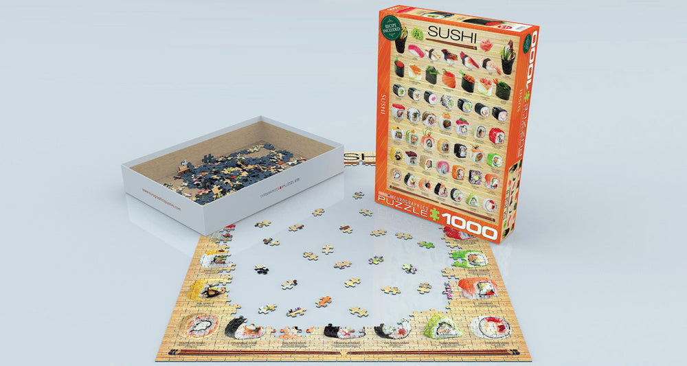 Puzzle: Delicious Puzzles - Sushi (ONLINE ORDER ONLY)