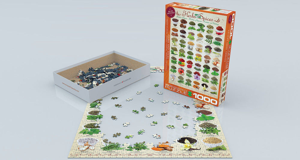 Puzzle: Delicious Puzzles - Herbs and Spices (ONLINE ORDER ONLY)