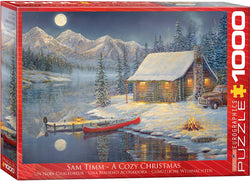 Puzzle: Artist Series - A Cozy Christmas by Sam Timm (ONLINE ORDER ONLY)