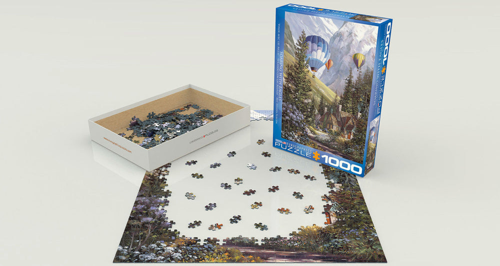 Puzzle: Artist Series - Soaring with Eagles by Douglas R Laird (ONLINE ORDER ONLY)