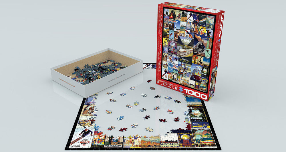 Puzzle: Canadian Vintage Art - Railroad Adventures (ONLINE ORDER ONLY)