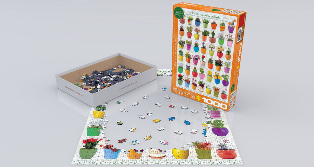Puzzle: Garden - Cacti & Succulents (ONLINE ORDER ONLY)