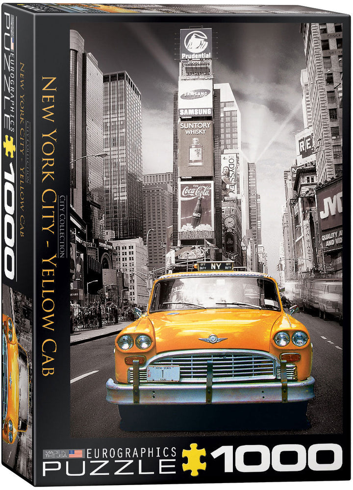 Puzzle: City Collection - New York City Yellow Cab (ONLINE ORDER ONLY)