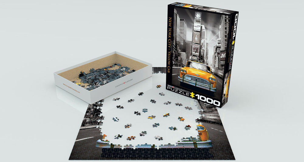 Puzzle: City Collection - New York City Yellow Cab (ONLINE ORDER ONLY)