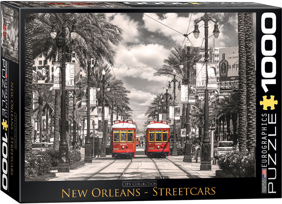 Puzzle: City Collection - New Orleans Streetcars (ONLINE ORDER ONLY)