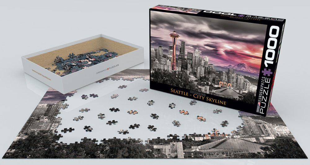 Puzzle: City Collection - Seattle City Skyline (ONLINE ORDER ONLY)