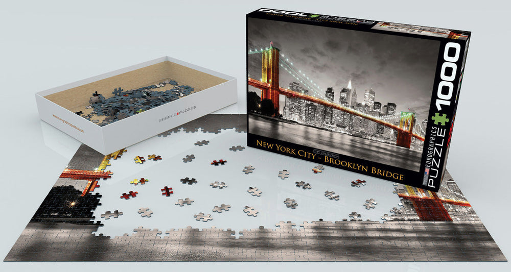 Puzzle: City Collection - New York City Brooklyn Bridge (ONLINE ORDER ONLY)