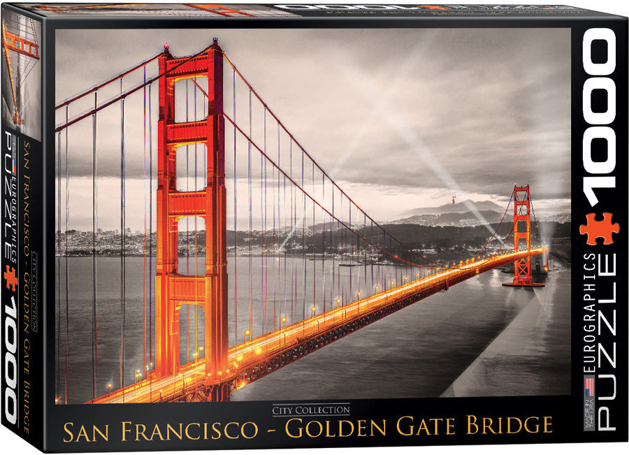 Puzzle: City Collection - San Francisco Golden Gate Bridge (ONLINE ORDER ONLY)