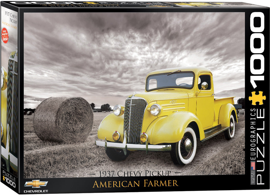 Puzzle: American Car Classics - 1937 Chevy Pick-up American Farmer (ONLINE ORDER ONLY)