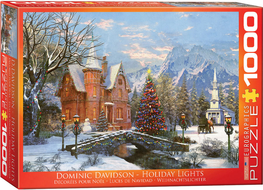 Puzzle: Christmas - Seasonal - Holiday Lights by Dominic Davison (ONLINE ORDER ONLY)