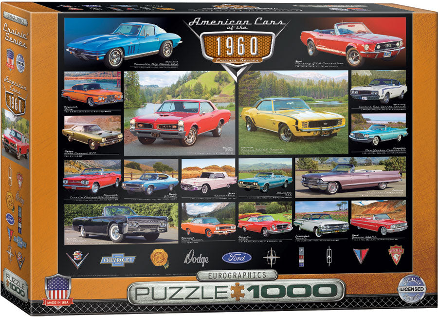 Puzzle: The Cruisin' Series - American Cars of the 1960s (ONLINE ORDER ONLY)