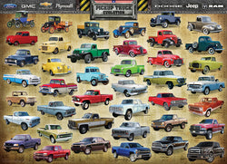 Puzzle: Automotive Evolution Charts - Pickup Truck Evolution (ONLINE ORDER ONLY)