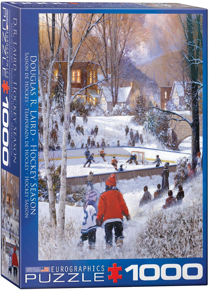 Puzzle: Artist Series - Hockey Season by Douglas R Laird (ONLINE ORDER ONLY)