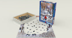 Puzzle: Artist Series - Hockey Season by Douglas R Laird (ONLINE ORDER ONLY)
