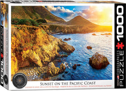 Puzzle: HDR Photography - Sunset on the Pacific Coast (ONLINE ORDER ONLY)