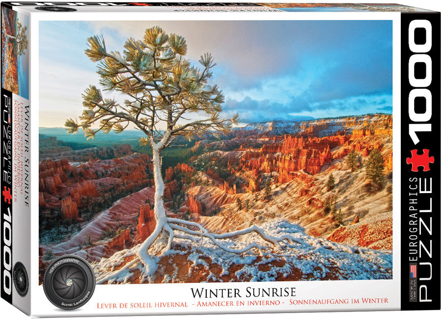 Puzzle: HDR Photography - Winter Sunrise (ONLINE ORDER ONLY)