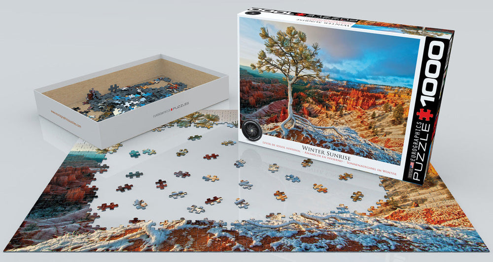 Puzzle: HDR Photography - Winter Sunrise (ONLINE ORDER ONLY)