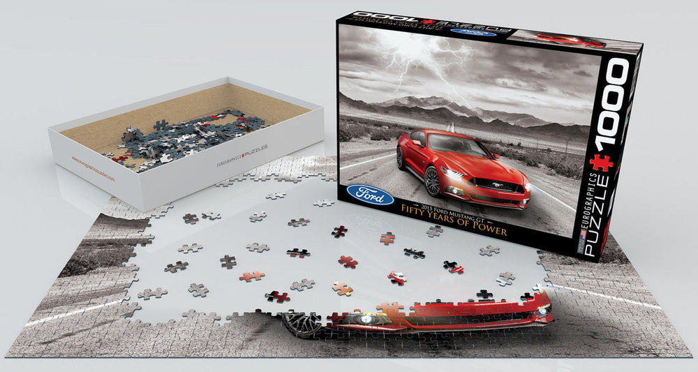 Puzzle: American Car Classics - 2015 Ford Mustang GT Fifty Years of Power (ONLINE ORDER ONLY)