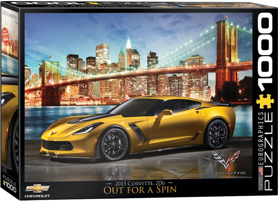 Puzzle: American Car Classics - 2015 Corvette Z06 Out for a Spin (ONLINE ORDER ONLY)