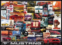 Puzzle: Vintage Car Art - Ford Mustang Advertising Collection (ONLINE ORDER ONLY)