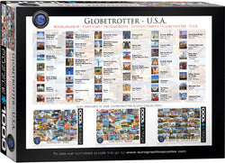 Puzzle: The Globetrotter Collection - Globetrotter USA (ONLINE ORDER ONLY)