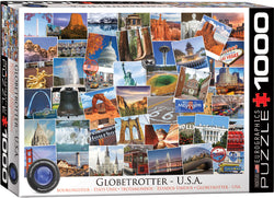Puzzle: The Globetrotter Collection - Globetrotter USA (ONLINE ORDER ONLY)