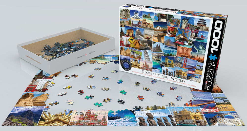 Puzzle: The Globetrotter Collection - Globetrotter World (ONLINE ORDER ONLY)