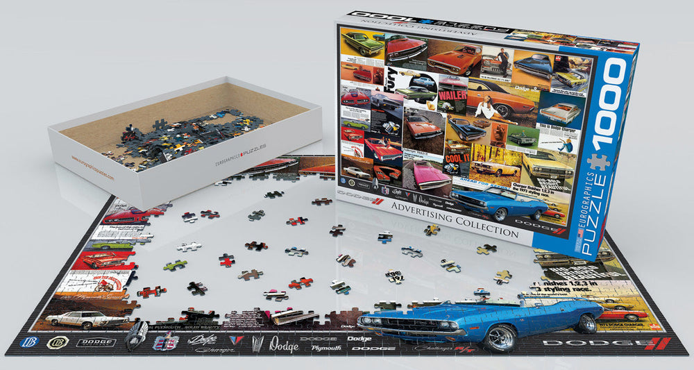 Puzzle: Vintage Car Art - Dodge Advertising Collection (ONLINE ORDER ONLY)