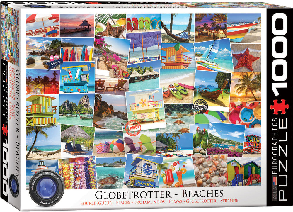 Puzzle: The Globetrotter Collection - Globetrotter Beaches (ONLINE ORDER ONLY)