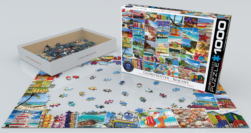 Puzzle: The Globetrotter Collection - Globetrotter Beaches (ONLINE ORDER ONLY)