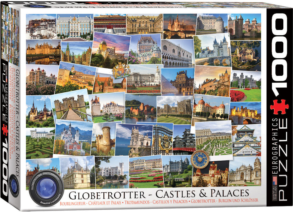 Puzzle: The Globetrotter Collection - Castles and Palaces Globetrotter (ONLINE ORDER ONLY)