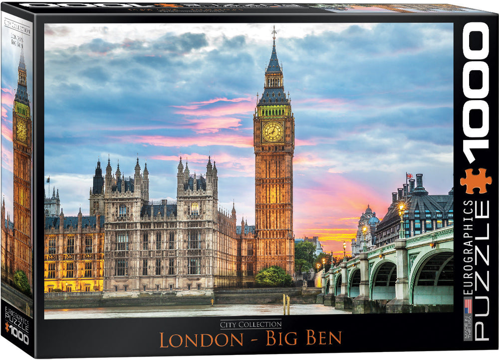 Puzzle: City Collection - London Big Ben (ONLINE ORDER ONLY)