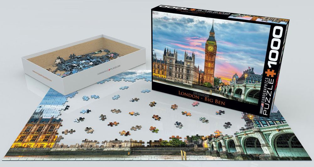 Puzzle: City Collection - London Big Ben (ONLINE ORDER ONLY)