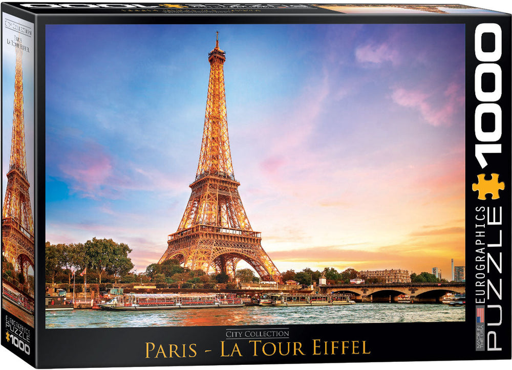 Puzzle: City Collection - Paris La Tour Eiffel (ONLINE ORDER ONLY)