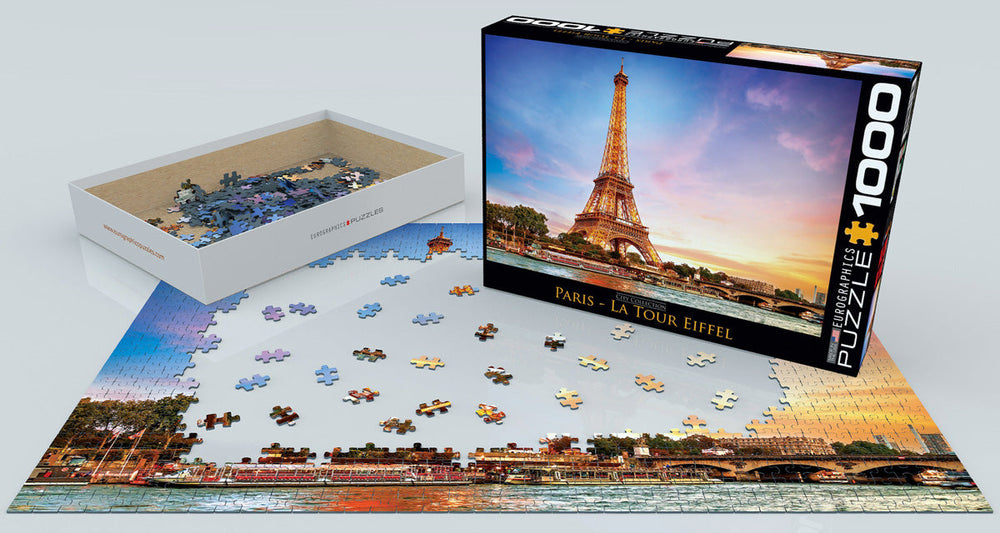 Puzzle: City Collection - Paris La Tour Eiffel (ONLINE ORDER ONLY)