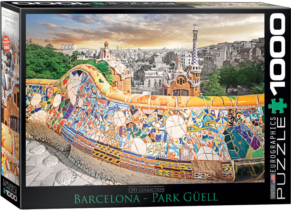 Puzzle: City Collection - Barcelona Park Güell (ONLINE ORDER ONLY)