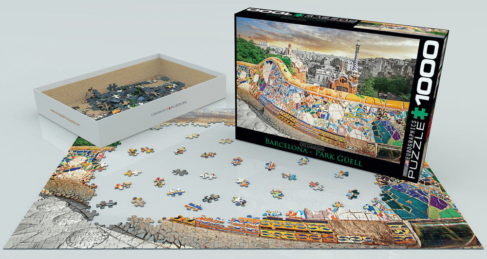 Puzzle: City Collection - Barcelona Park Güell (ONLINE ORDER ONLY)