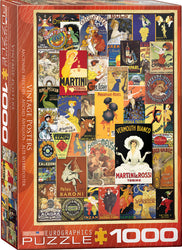 Puzzle: Vintage Art Collages - Vintage Posters (ONLINE ORDER ONLY)