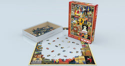 Puzzle: Vintage Art Collages - Vintage Posters (ONLINE ORDER ONLY)