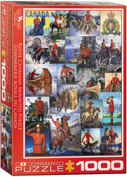 Puzzle: Canadian Vintage Art - RCMP Collage (ONLINE ORDER ONLY)