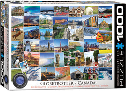 Puzzle: The Globetrotter Collection - Globetrotter Canada (ONLINE ORDER ONLY)
