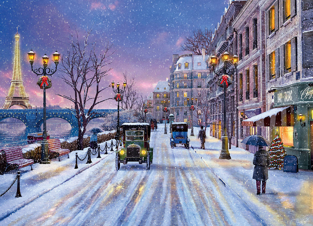 Puzzle: Christmas - Seasonal - Christmas Eve in Paris by Dominic Davison (ONLINE ORDER ONLY)