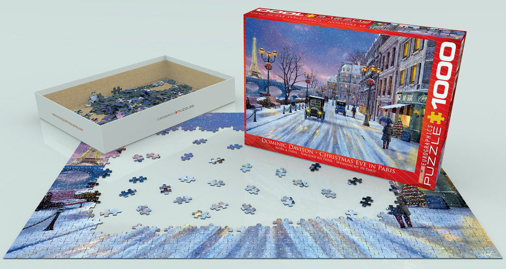 Puzzle: Christmas - Seasonal - Christmas Eve in Paris by Dominic Davison (ONLINE ORDER ONLY)