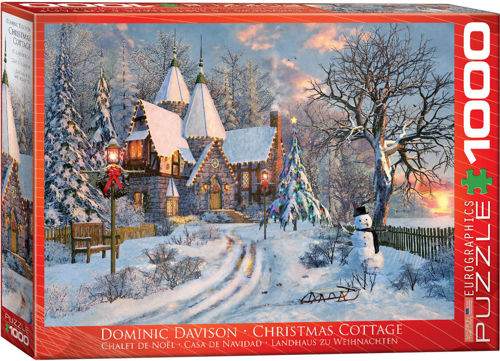 Puzzle: Christmas - Seasonal - Christmas Cottage by Dominic Davison (ONLINE ORDER ONLY)